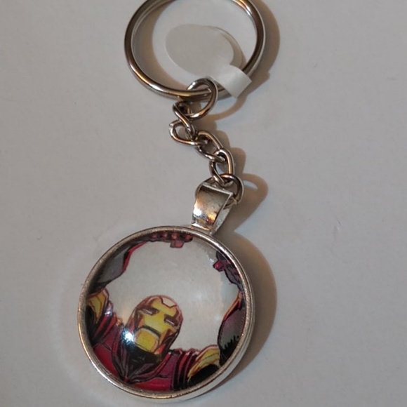 Keychain Ironman Comics Unique Handmade - Picture 2 of 2
